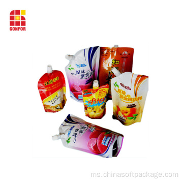 Makanan Gred Juice Gred Juice Spout Bag